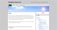 Desktop Screenshot of analyticsiowa.com