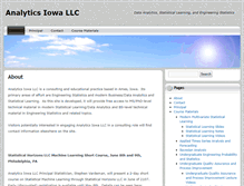 Tablet Screenshot of analyticsiowa.com